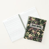 Bloemencamouflage Notitieboek (Binnen)