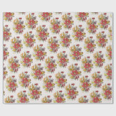 Bloemencarnaval Cadeaupapier (Vlak)