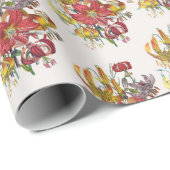 Bloemencarnaval Cadeaupapier (Rol Hoek)