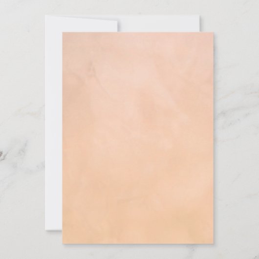 Bloemencascade met groen voor een rustieke Toscaan Kaart (Achterkant)