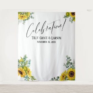 Bloemencélébratie! Foto-achtergrond Wandkleed