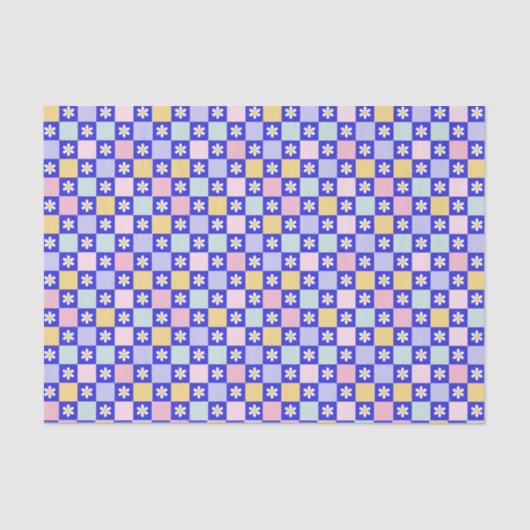 Bloemenchecker - Callie Tissuepapier (Voorkant)