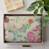 Bloemencollage Decoupage Tissuepapier Vel (Geschenk)