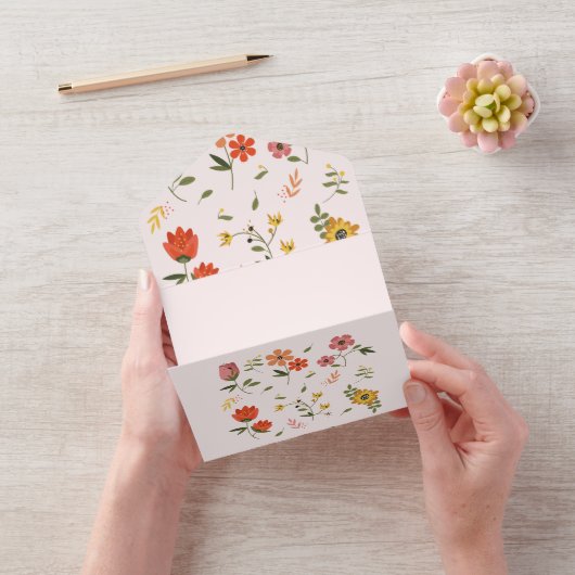 bloemencollectie all in one uitnodiging (VideoVideo)