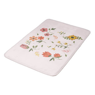 bloemencollectie badmat