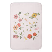 bloemencollectie badmat (Voorkant Verticaal)