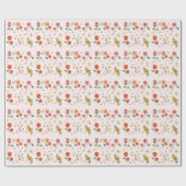 bloemencollectie cadeaupapier (Vlak)