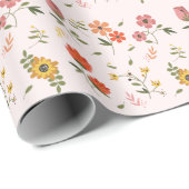 bloemencollectie cadeaupapier (Rol Hoek)