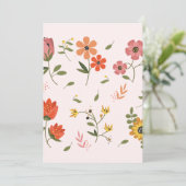 bloemencollectie kaart (Staand voorkant)
