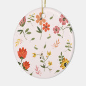 bloemencollectie keramisch ornament (Links)
