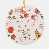 bloemencollectie keramisch ornament (Achterkant)