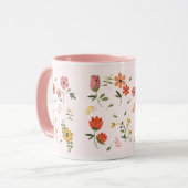 bloemencollectie mok (Voorkant links)