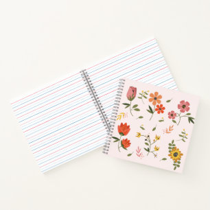 bloemencollectie notitieboek
