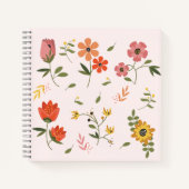 bloemencollectie notitieboek (Voorkant)