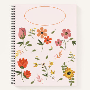 bloemencollectie notitieboek