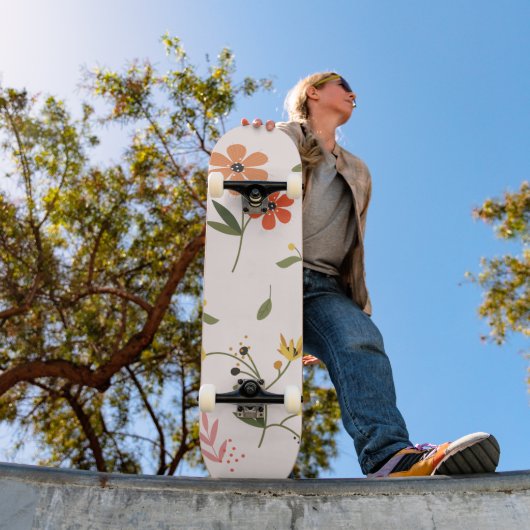 bloemencollectie persoonlijk skateboard (Buiten 1)
