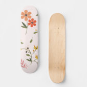 bloemencollectie persoonlijk skateboard (Voorkant)