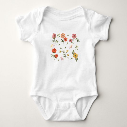 bloemencollectie romper (Voorkant)
