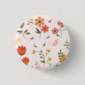 bloemencollectie ronde button 3,2 cm (Voorkant)