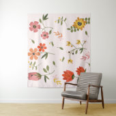 bloemencollectie wandkleed (In situ)