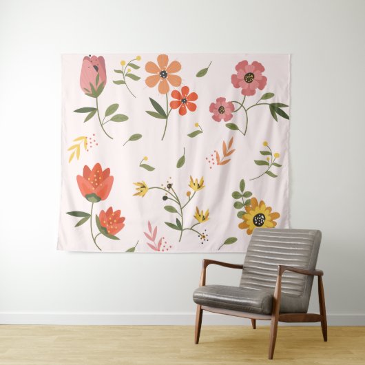 bloemencollectie wandkleed (In Situ (horizontaal))