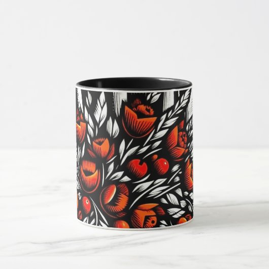 bloemencombo mok (Midden)