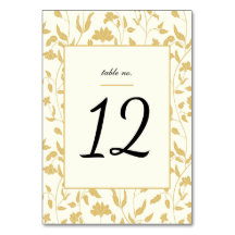 Bloemencreme en gouden bruiloft