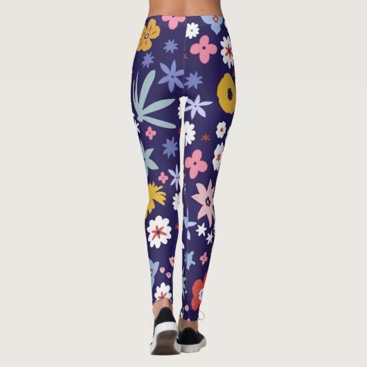 Bloemend Legging (Achterkant)