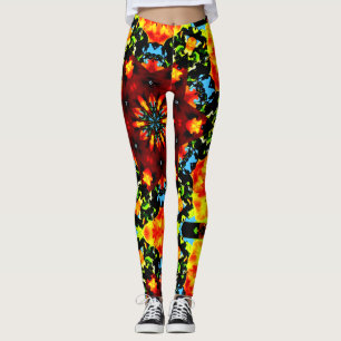 Bloemend Orange Leggings