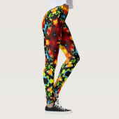 Bloemend Orange Leggings (Rechts)