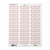 Bloemend Retouradres Etiket (Full Sheet)