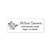 Bloemend Retouradres Rubberstempel (Afrduk)