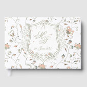 Bloemend Romantiek Gastenboek (Voorkant)