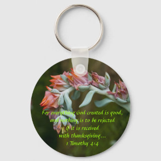 Bloemend Succulent Sleutelhanger