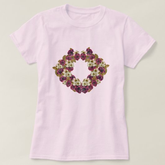 Bloemend T-shirt (Design voorkant)