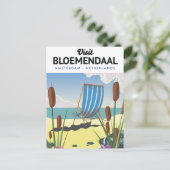 Bloemendaal Amsterdam Reisposter Briefkaart (Staand voorkant)