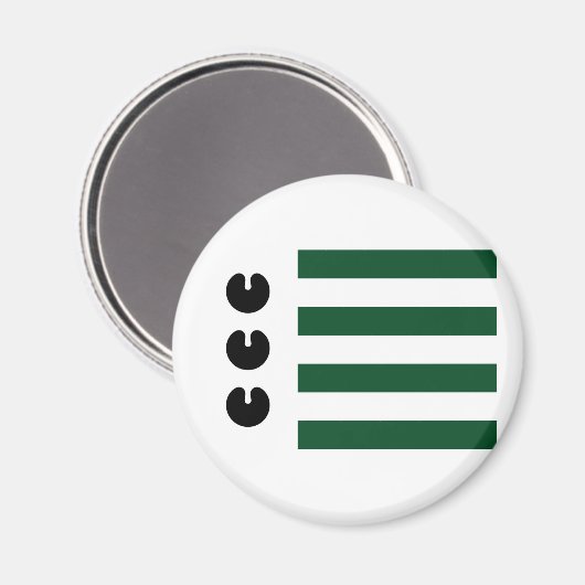 Bloemendaal, Nederland Magneet (Voorkant / Achterkant)