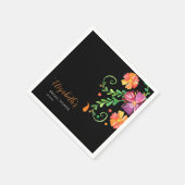 Bloemendag van de Doden Bruidsdouche Servet (Hoek)