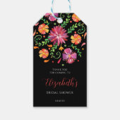 Bloemendag van het dode Vrijgezellenfeest Cadeaulabel (Voorkant)