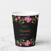 Bloemendag van het dode Vrijgezellenfeest Papieren Bekers (Voorkant)