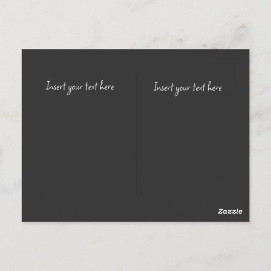 Bloemendag van het Dodenfeest Briefkaart (Achterkant)