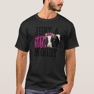 Bloemendagboek Koe Net Klein Mooie Vaars Koe Veraf T-shirt