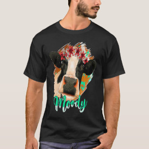 Bloemendagboek Schotse Hooglander Chagrijnig Vaars T-shirt