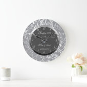 Bloemendamask Diamant 50ste Huwelijksverjaardag Grote Klok (Huis)