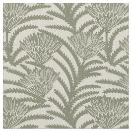 bloemendamask elegant vintage klassiek chic groen stof