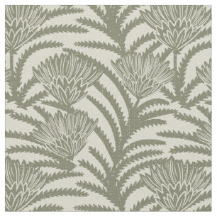 bloemendamask elegant vintage klassiek chic groen stof