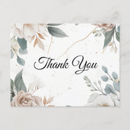 Bloemendank je wel briefkaart