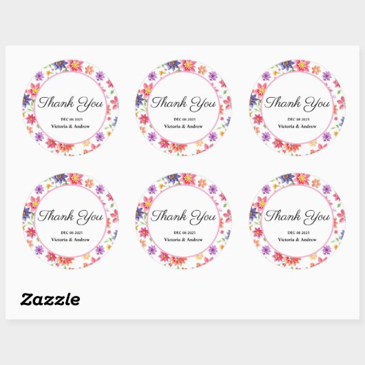 bloemendank u Stickers (Vel)