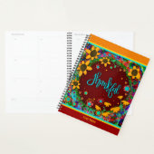 bloemendankbare vrolijke inspiratie planner (Display)