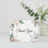 Bloemendankjewel Briefkaart (Staand voorkant)